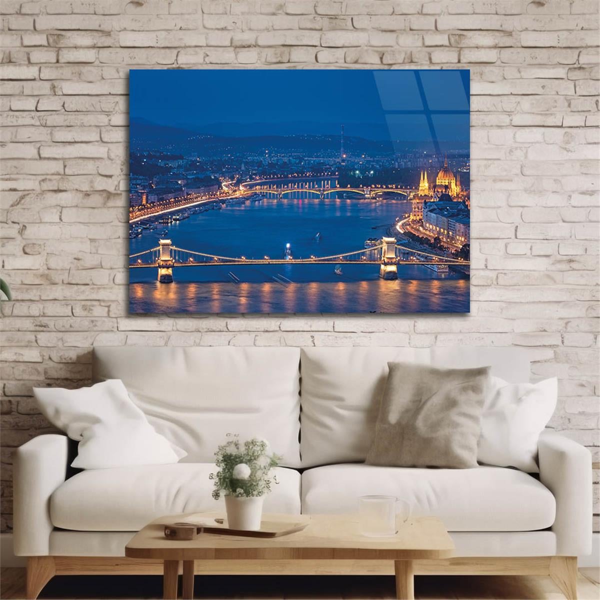 Tempered Glasss Wall Arts Natured-Themed