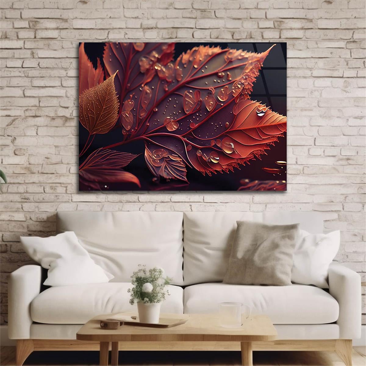 Horizontal Art-Themed Tempered Glass Wall Art 315