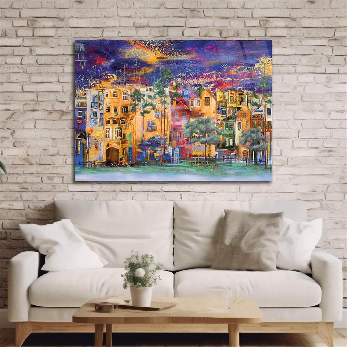 Tempered Glasss Wall Arts Art-Themed