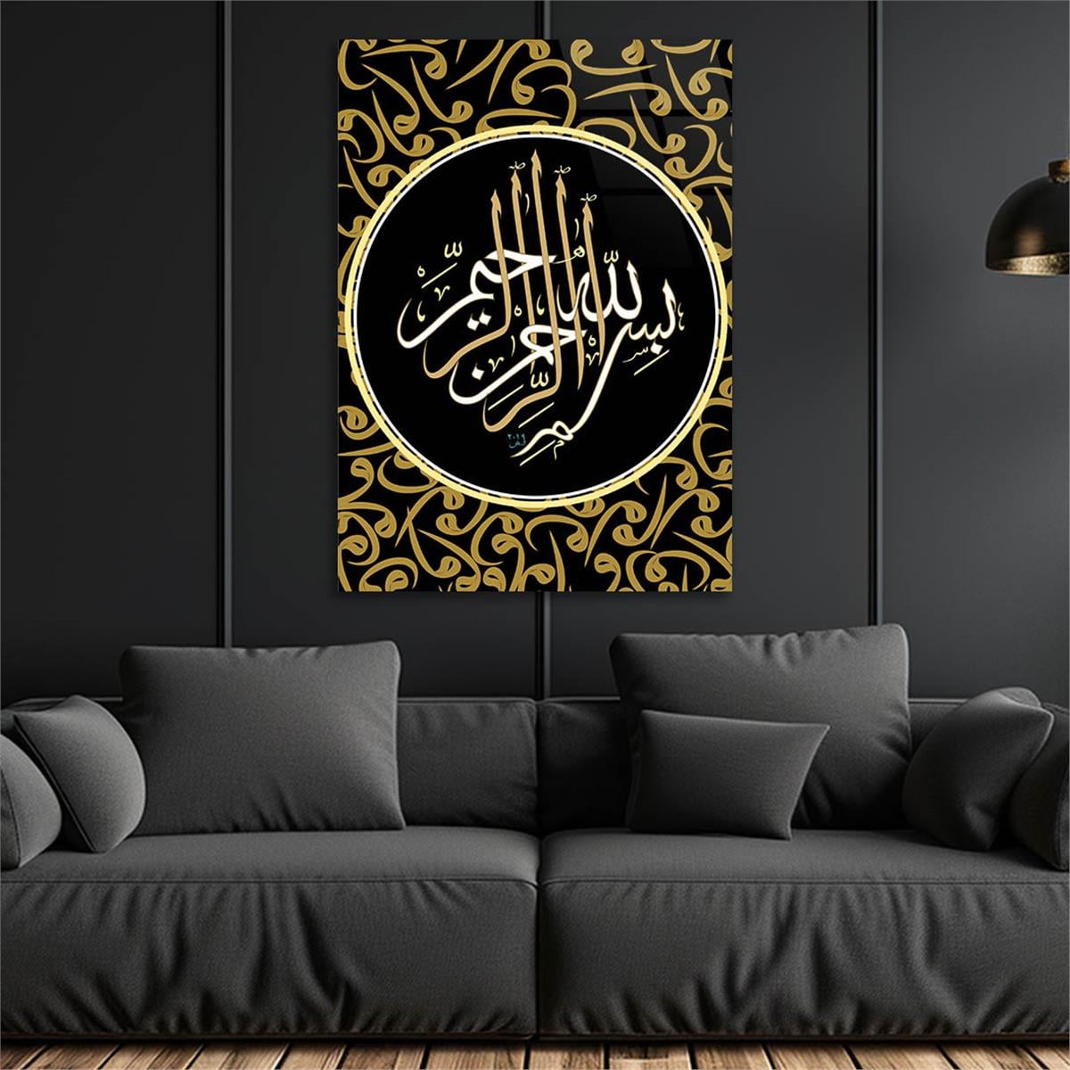 DİN TEMALI CAM TABLO