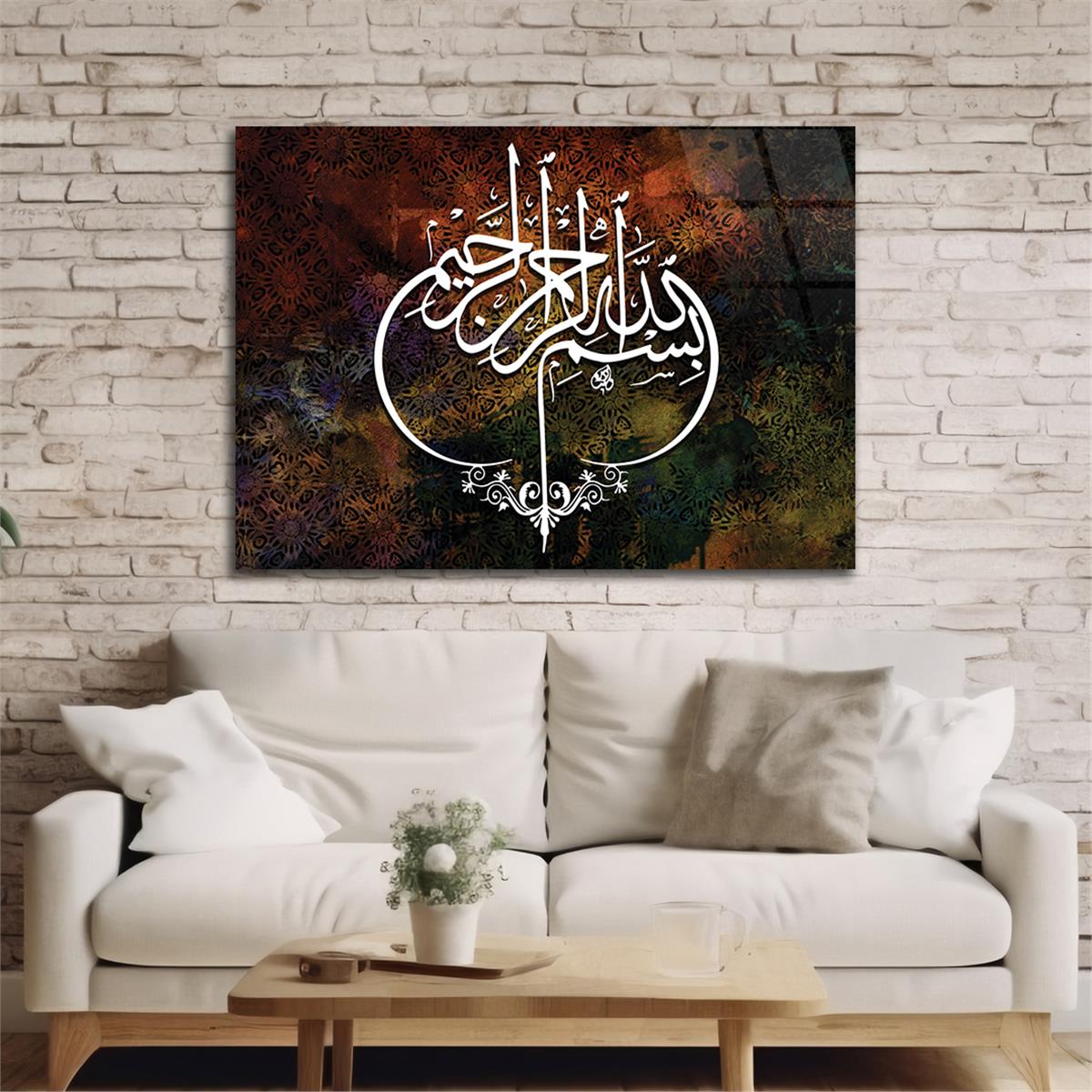 Tempered Glasss Wall Arts Religious-Themed