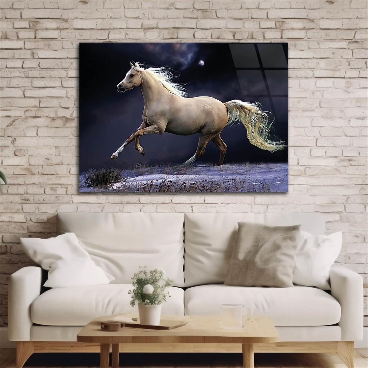 Tempered Glasss Wall Arts Natured-Themed