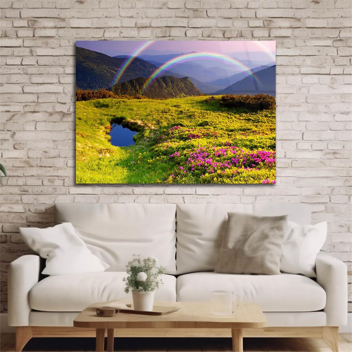 Gehard Glasschilderij Natuur Thema