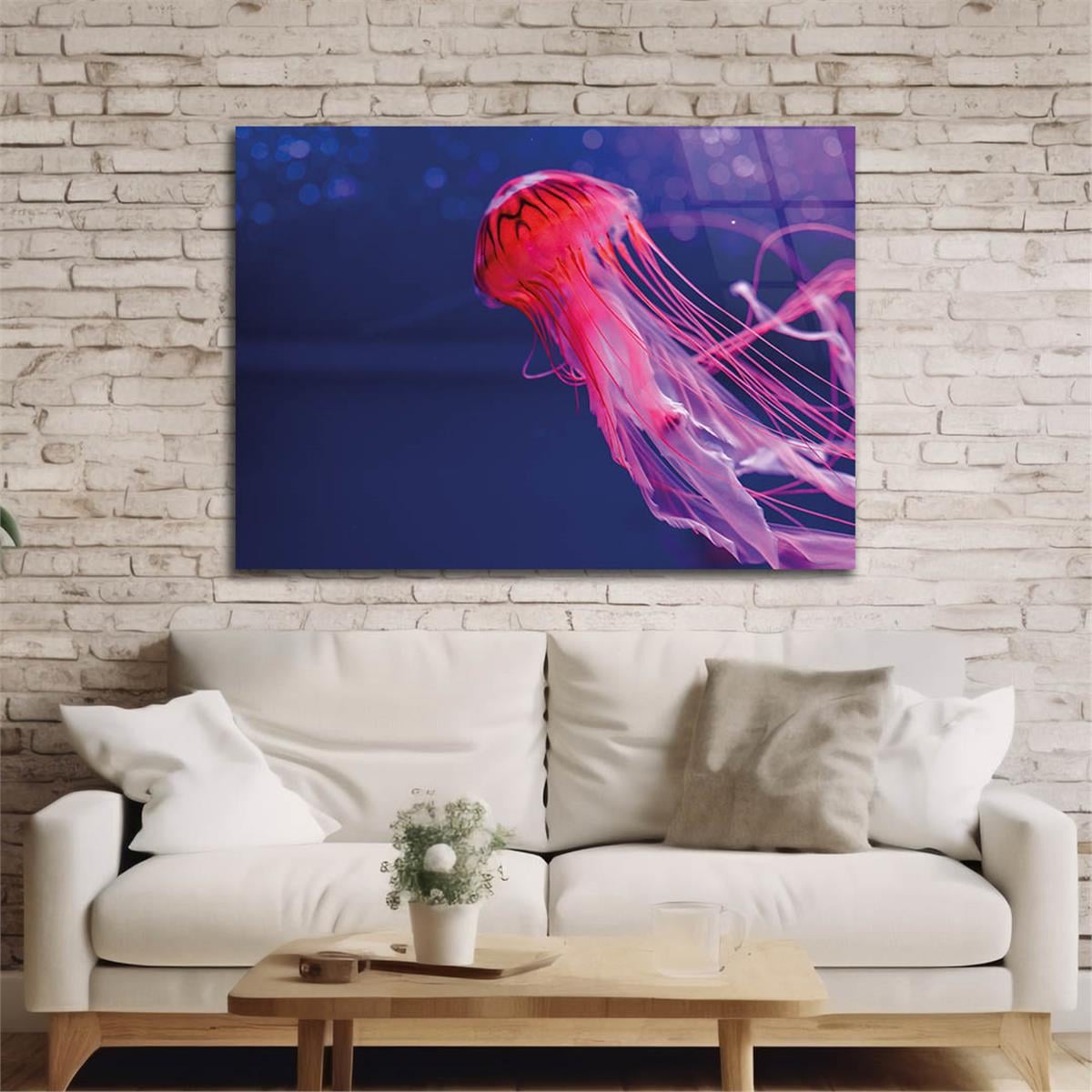 Horizontal Art-Themed Tempered Glass Wall Art 282