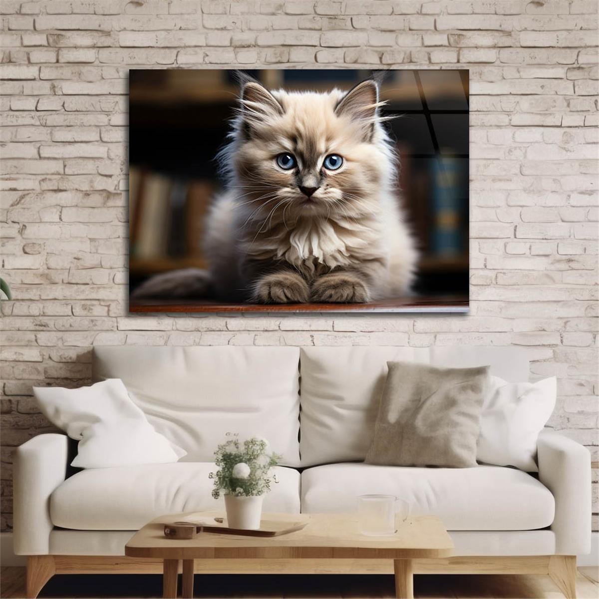 Yatay Doğa Temalı Cam Tablo 561