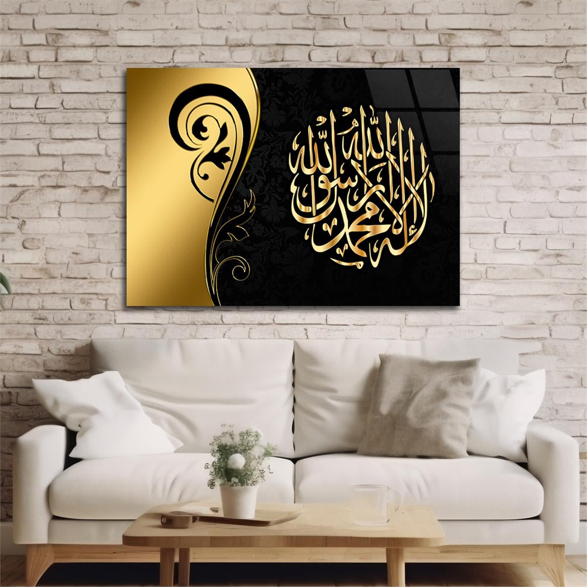 Tempered Glasss Wall Arts Religious-Themed