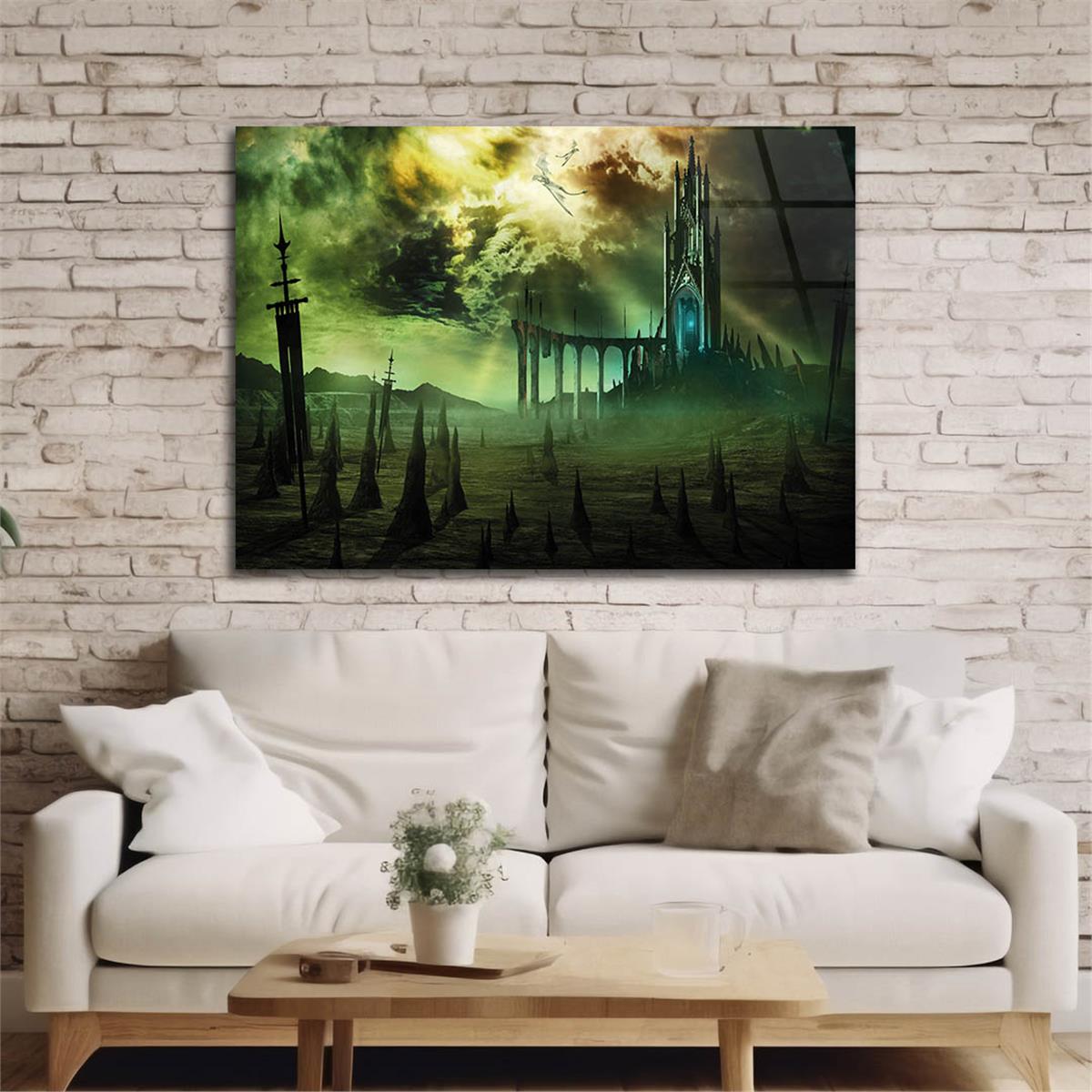 Tempered Glasss Wall Arts Art-Themed