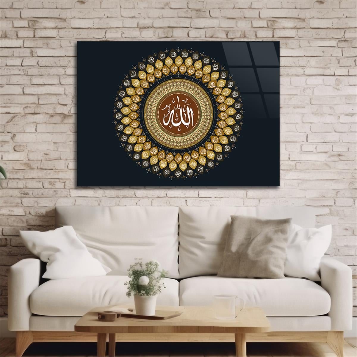 Tempered Glasss Wall Arts Religious-Themed