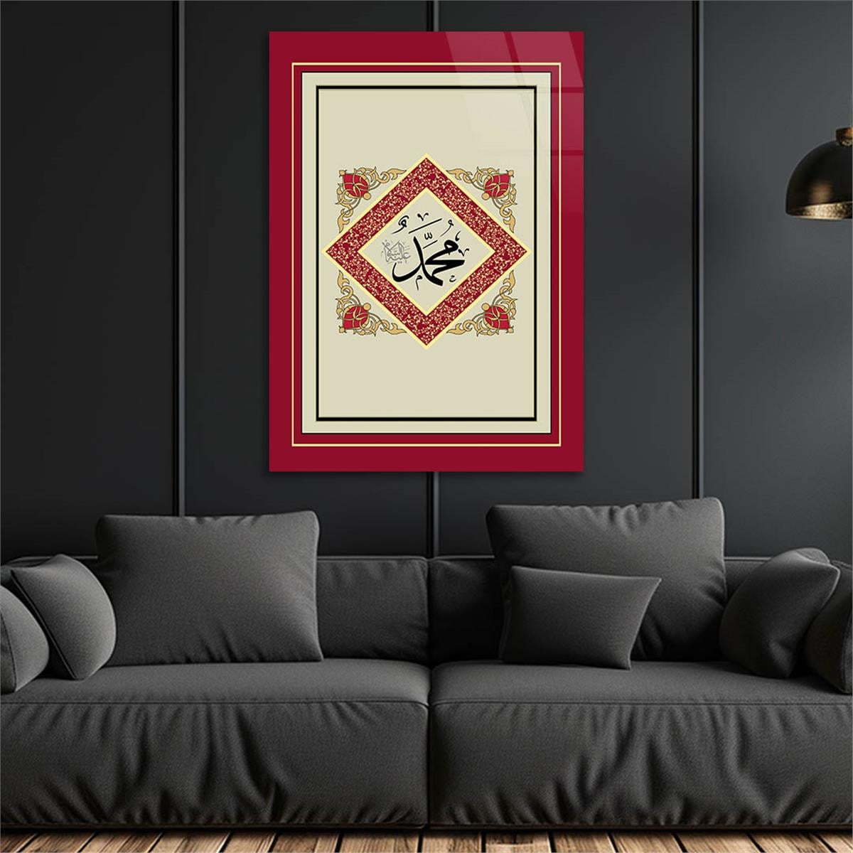 DİN TEMALI CAM TABLO