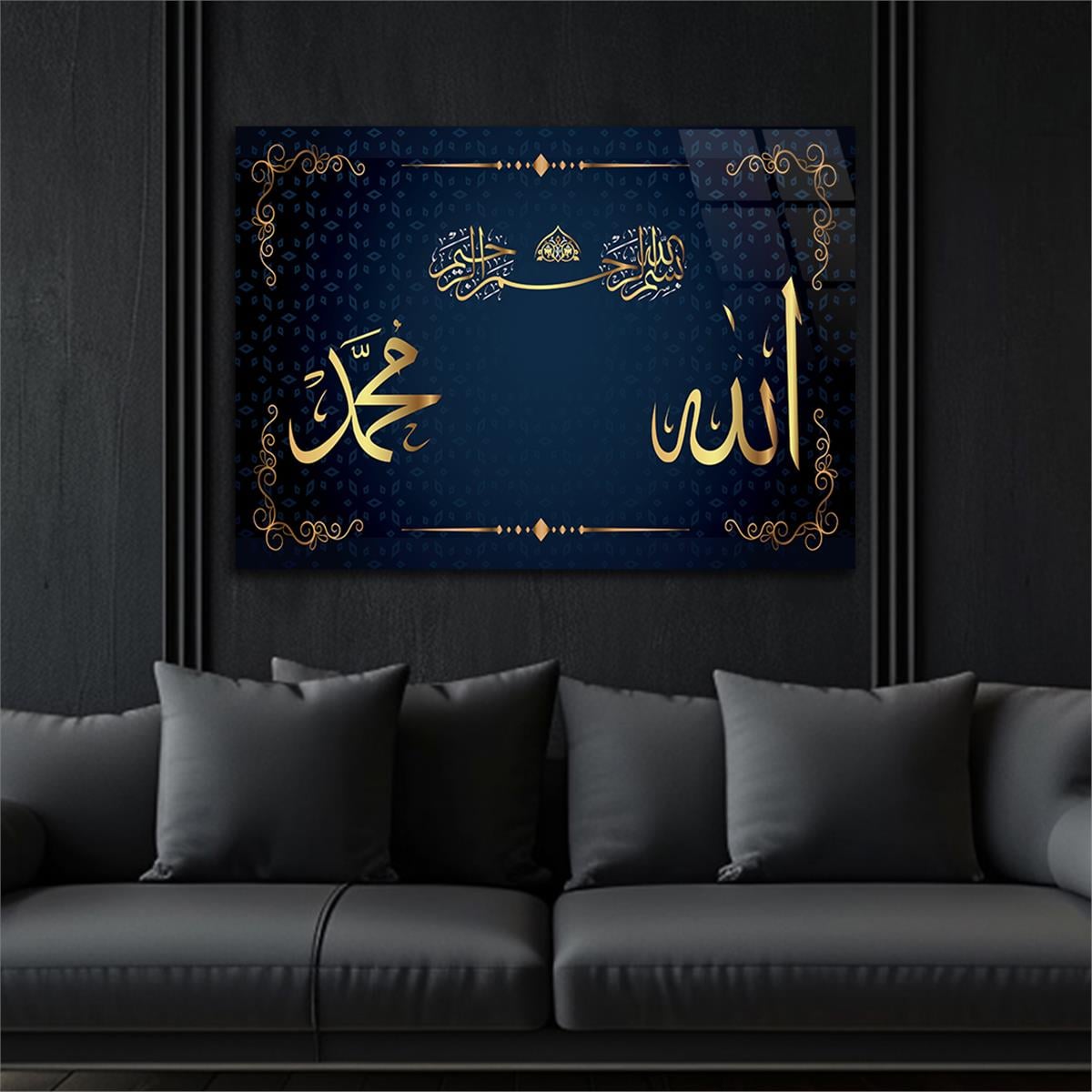 Tempered Glasss Wall Arts Religious-Themed