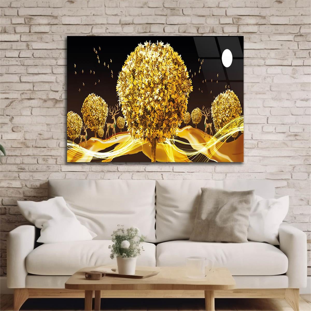 Tempered Glasss Wall Arts Art-Themed