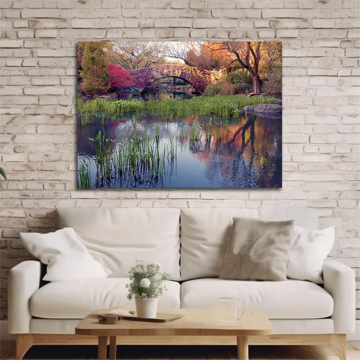 Tempered Glasss Wall Arts Natured-Themed