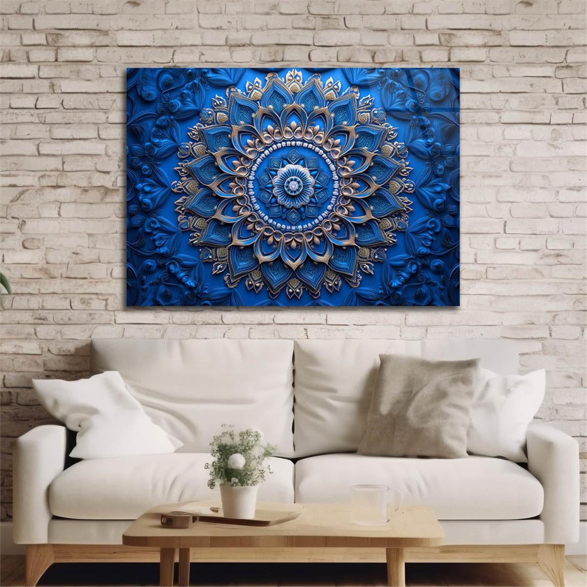 Yatay Sanat Temalı Cam Tablo 584