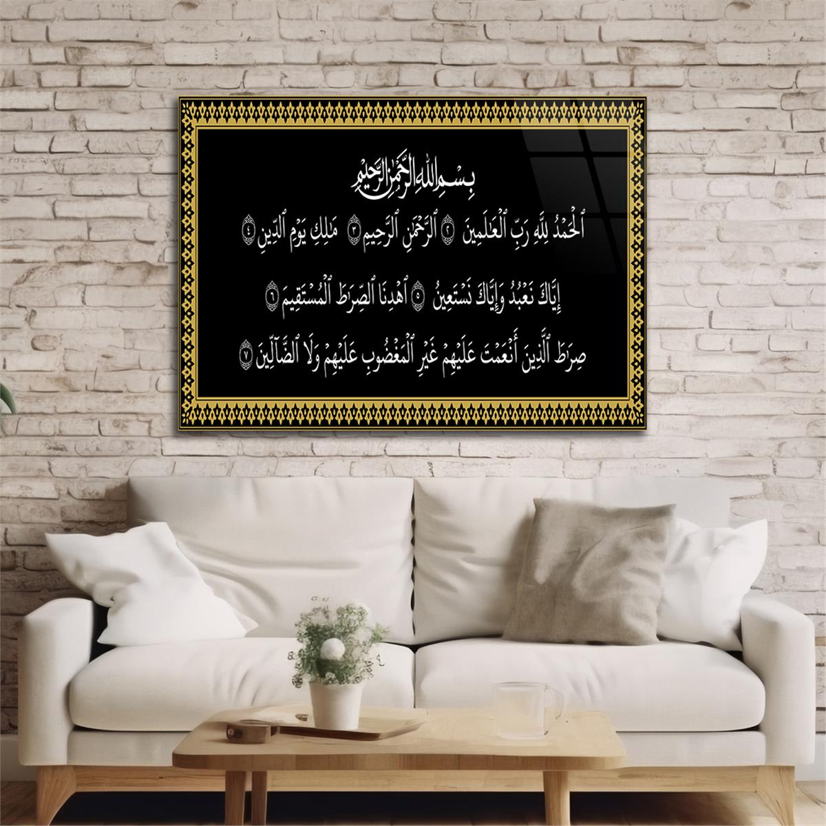 Tempered Glasss Wall Arts Religious-Themed