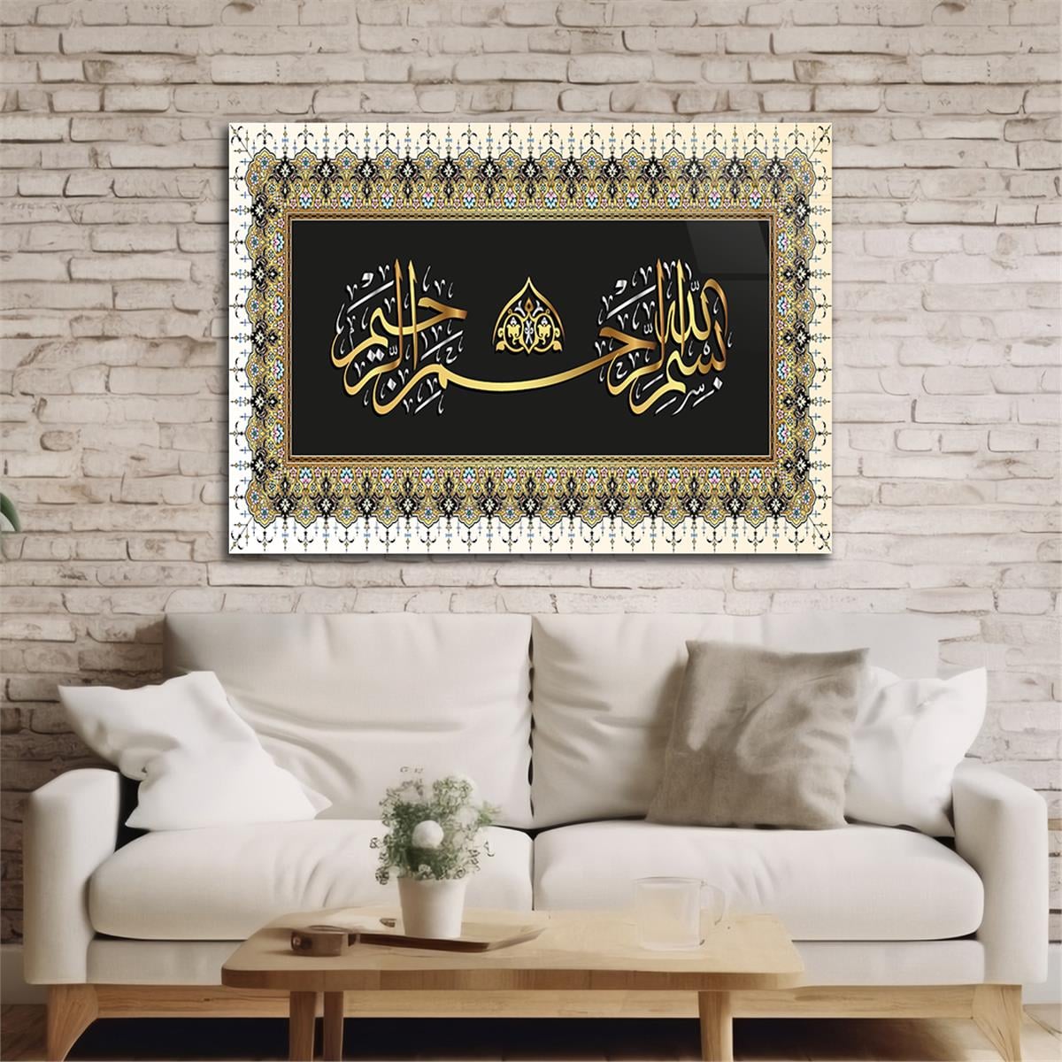 Tempered Glasss Wall Arts Religious-Themed