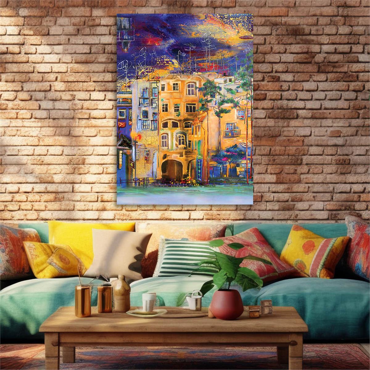 لوح زجاجي الفن