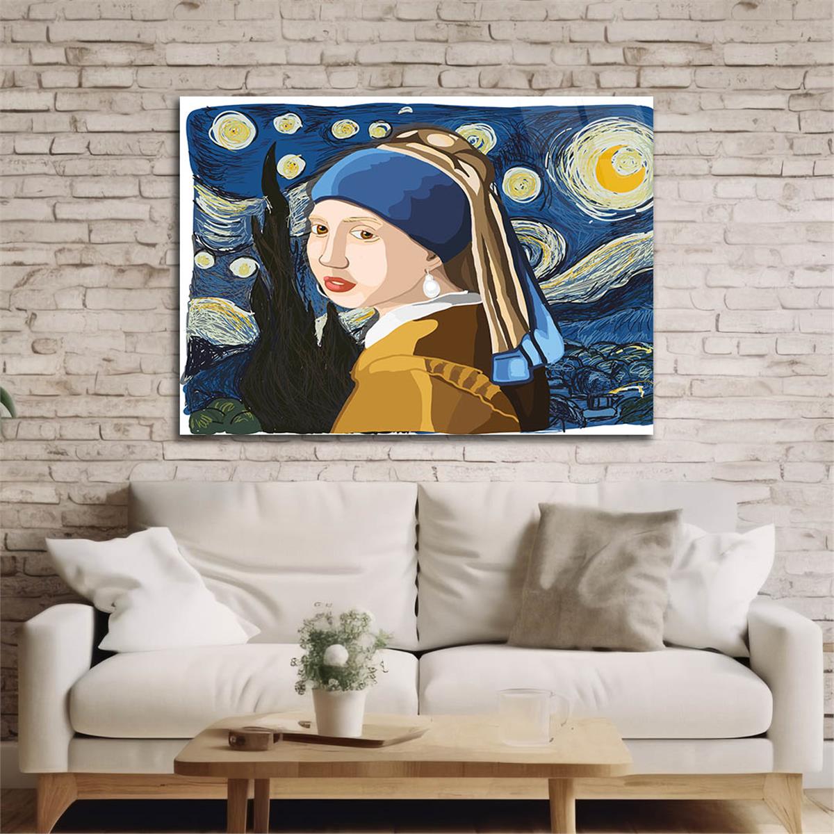 Tempered Glasss Wall Arts Art-Themed