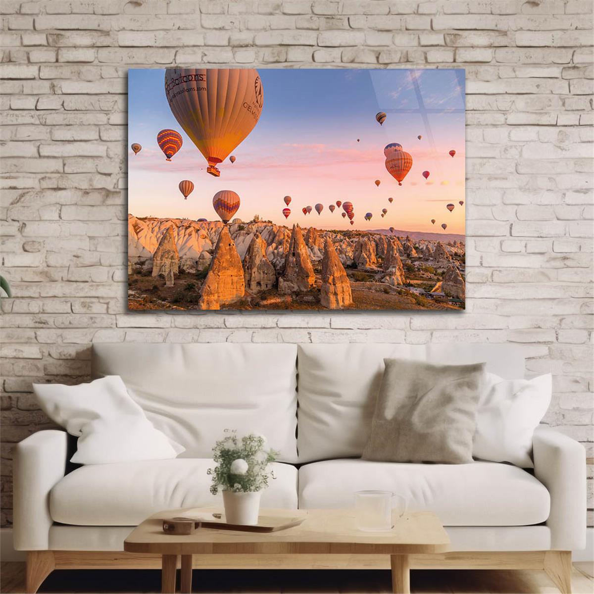 Tempered Glasss Wall Arts Natured-Themed