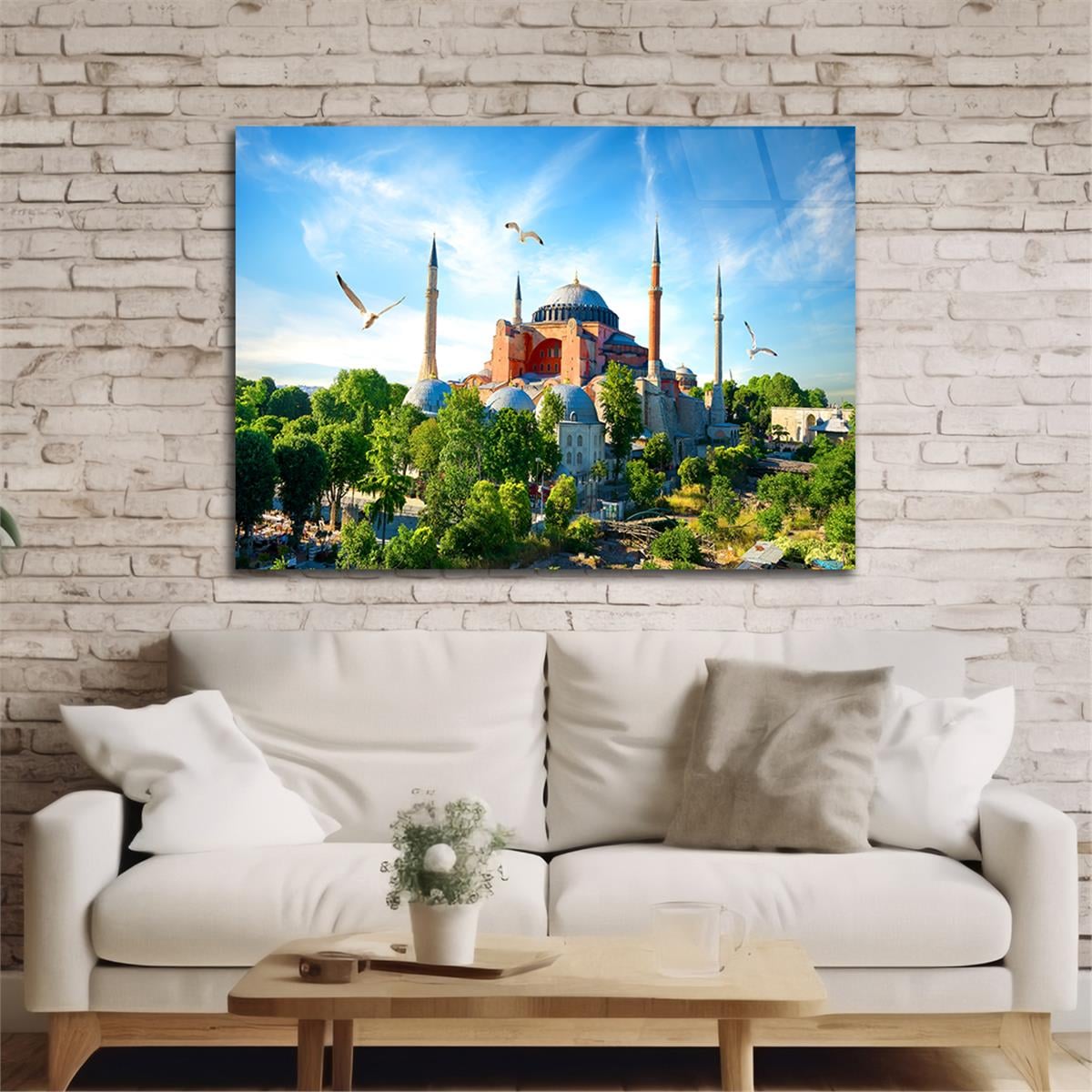 Tempered Glasss Wall Arts Religious-Themed