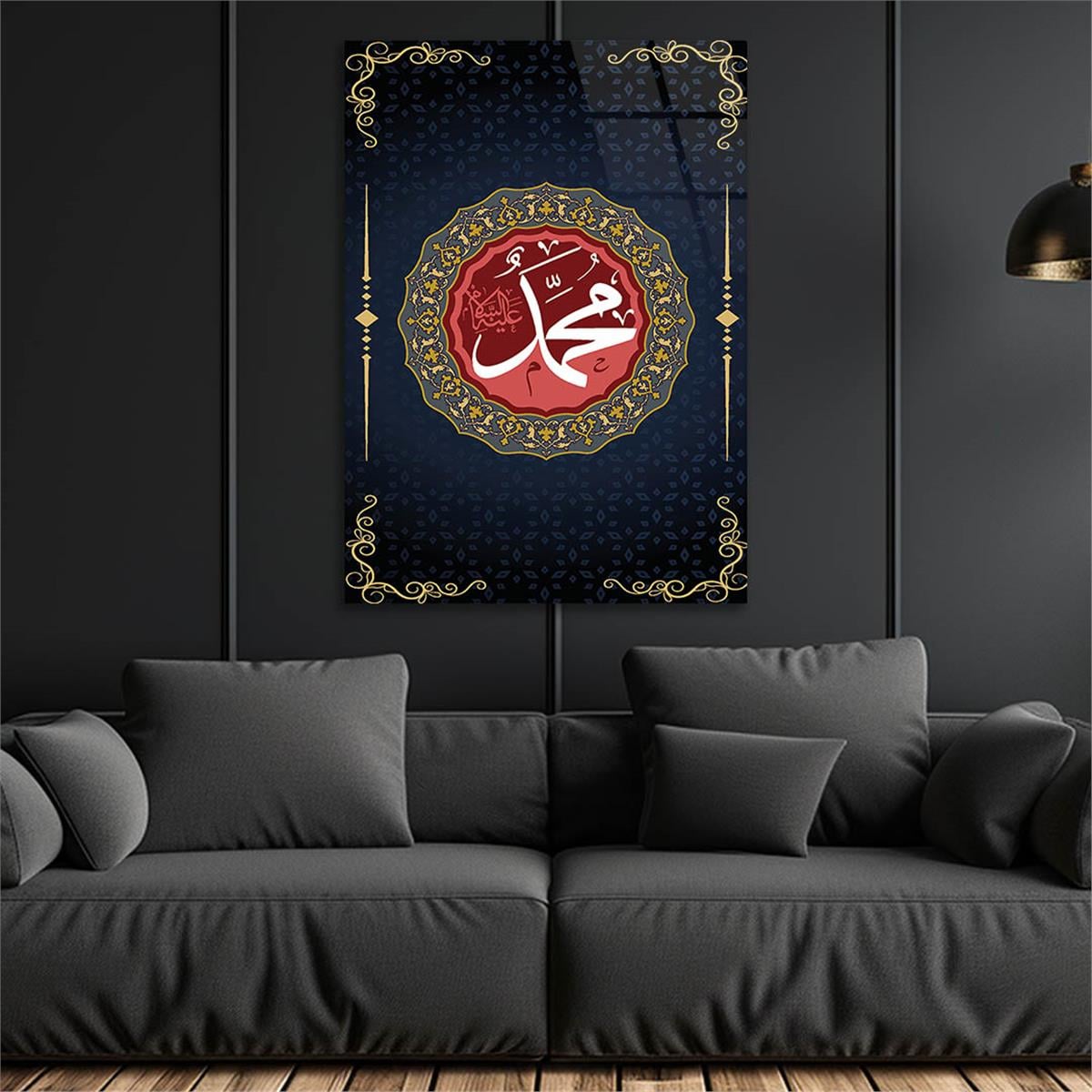 DİN TEMALI CAM TABLO