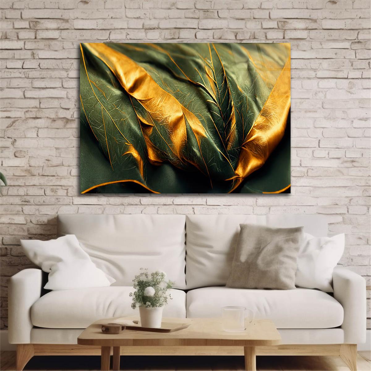 Horizontal Art-Themed Tempered Glass Wall Art 568