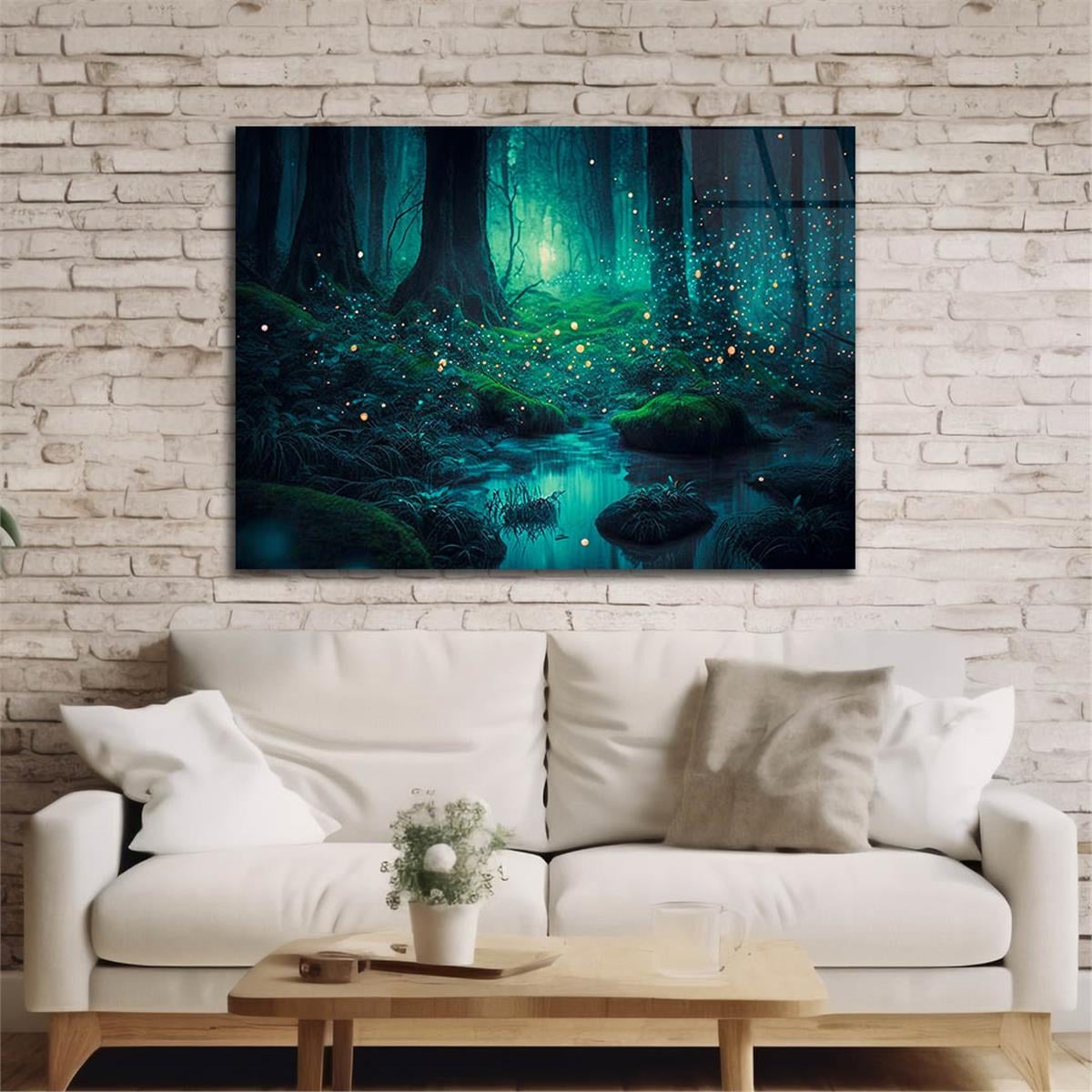 Kunst Thema auf bedrucktem Glas 527