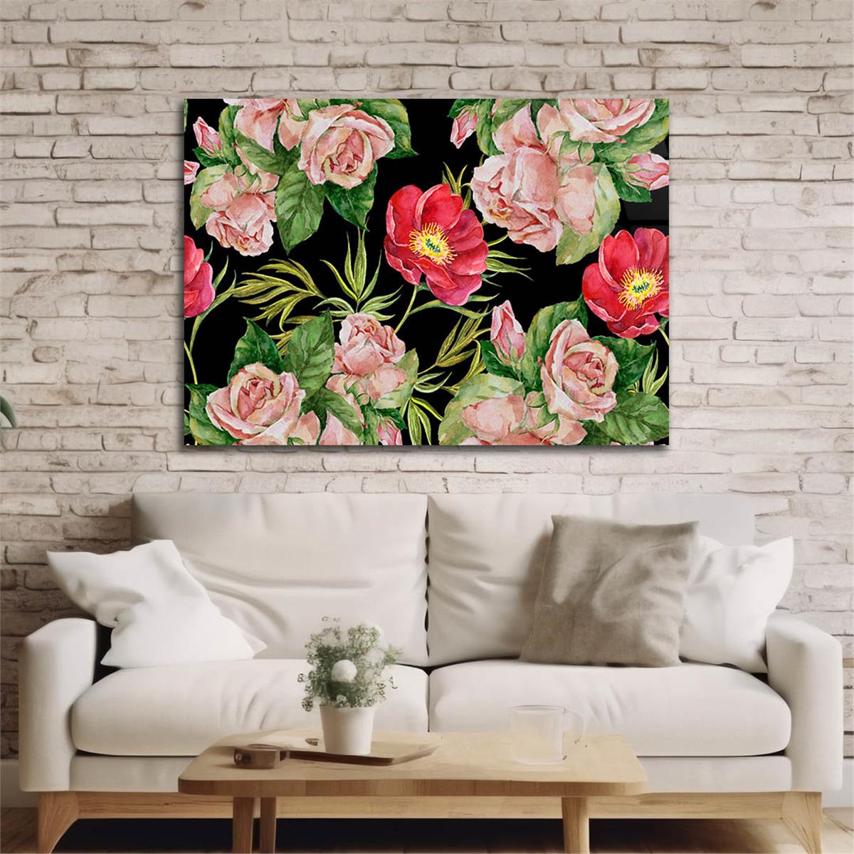 Tempered Glasss Wall Arts Art-Themed