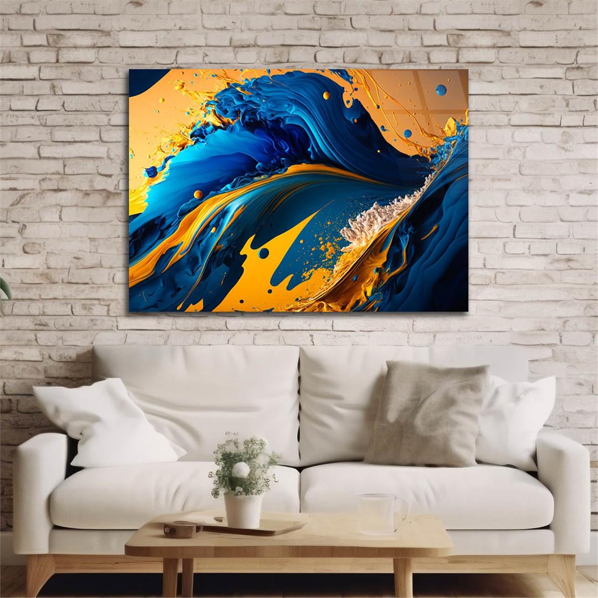 Sanat Temalı Cam Tablo 433