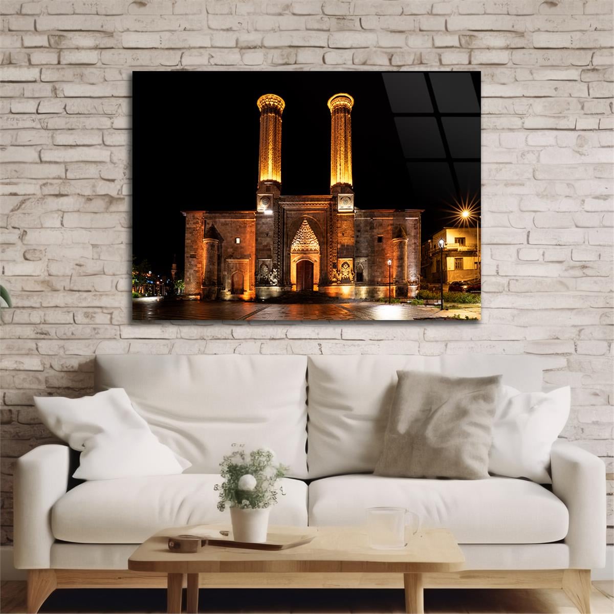 Tempered Glasss Wall Arts Religious-Themed