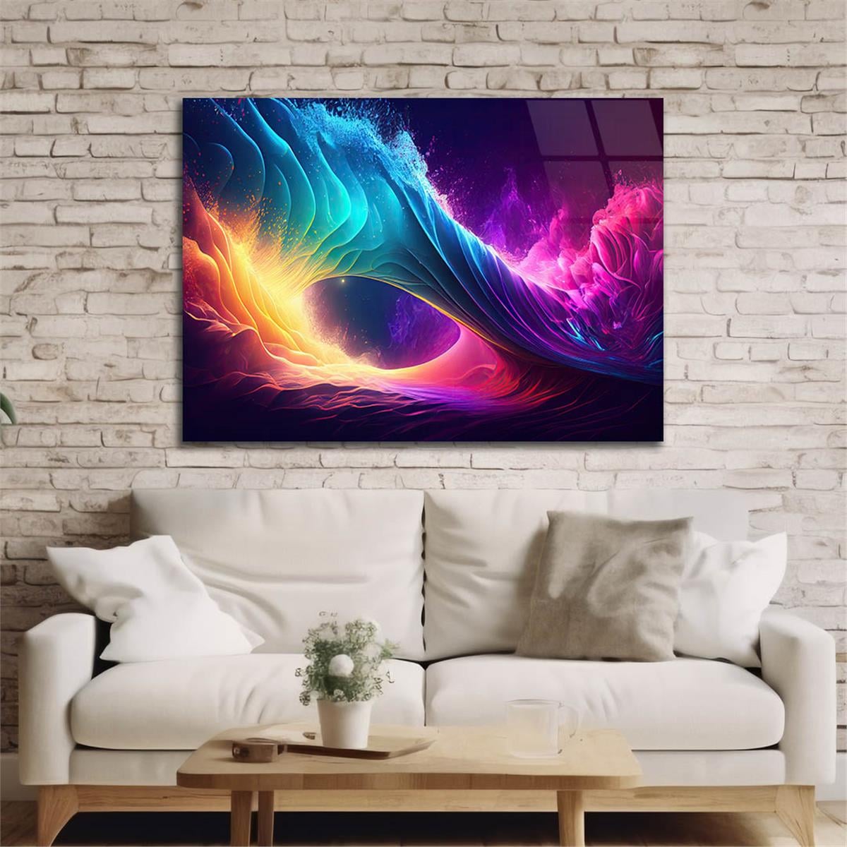 Sanat Temalı Cam Tablo 440