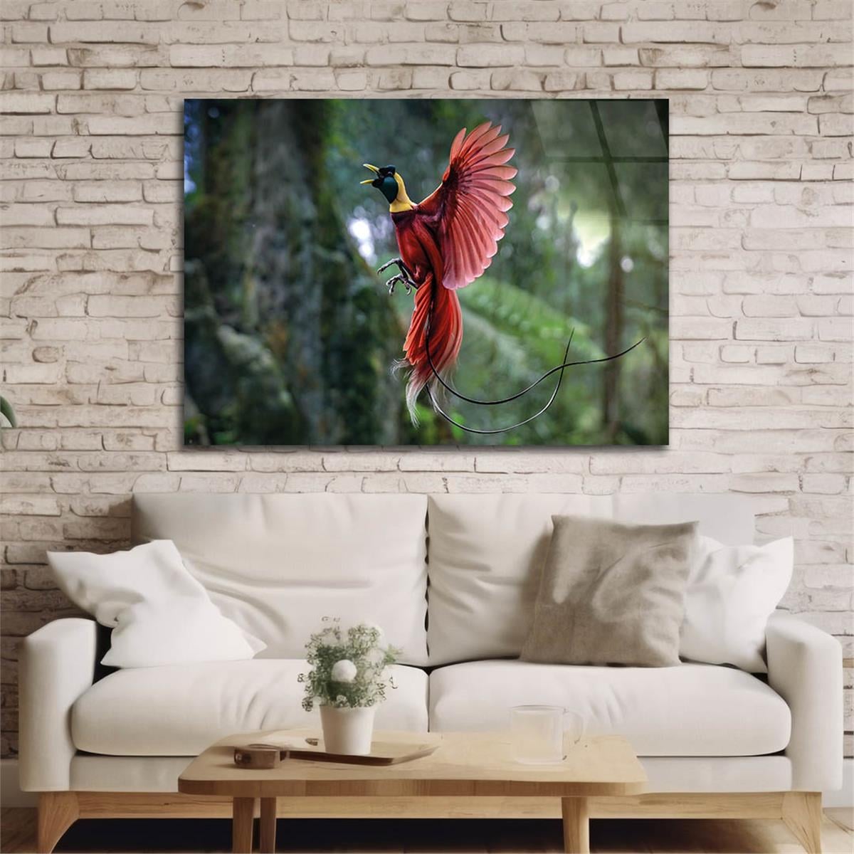 Tempered Glasss Wall Arts Natured-Themed