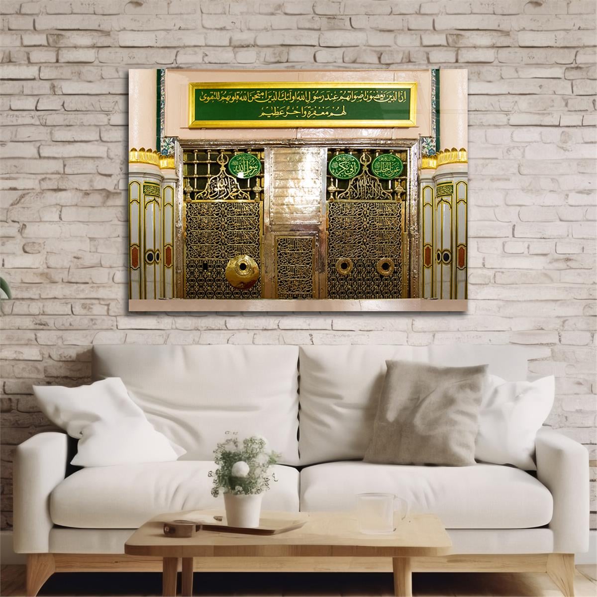 Tempered Glasss Wall Arts Religious-Themed