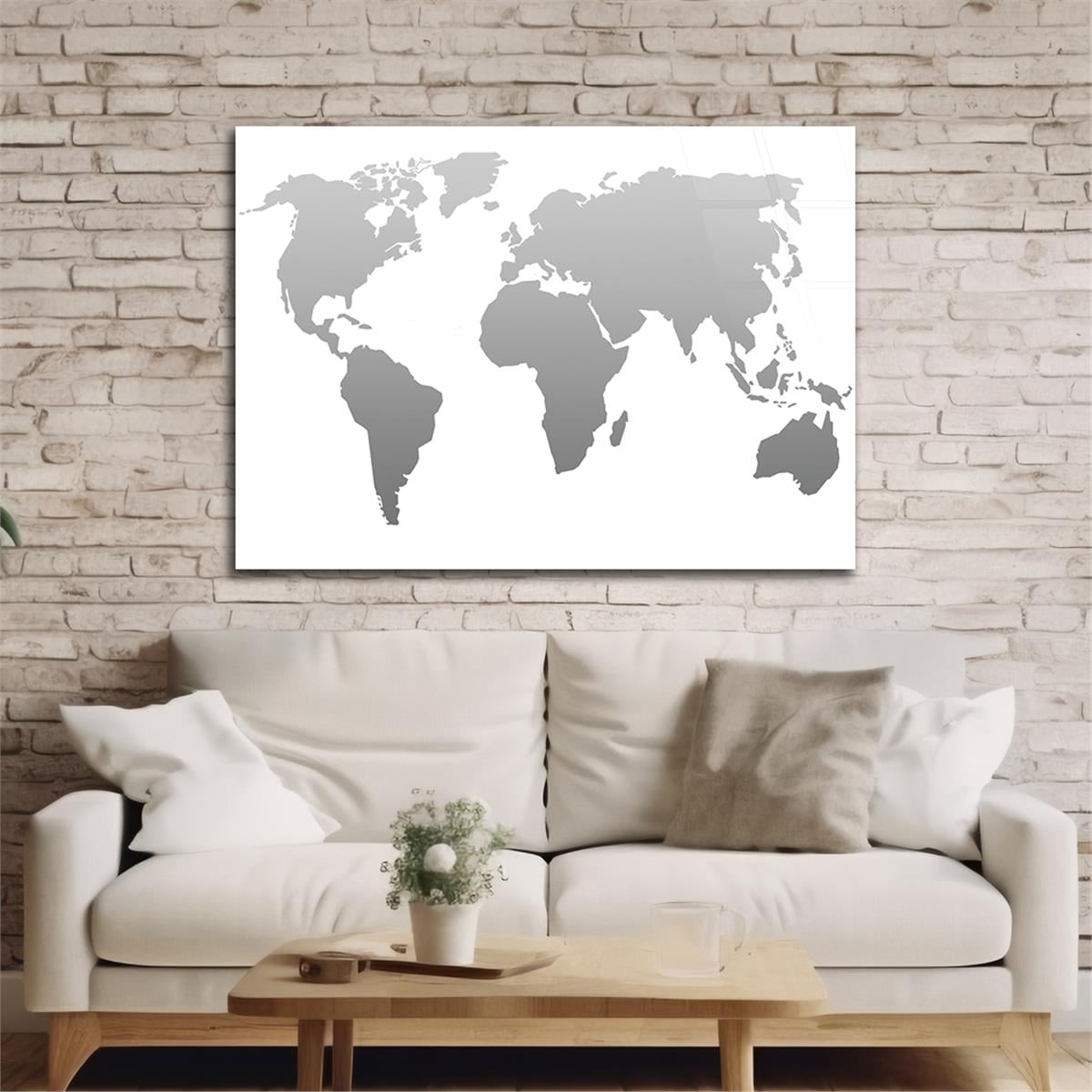 Horizontal National-Themed Tempered Glass Wall Art 77