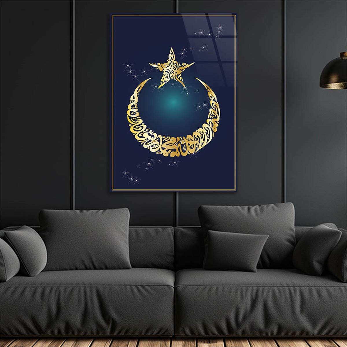 DİN TEMALI CAM TABLO