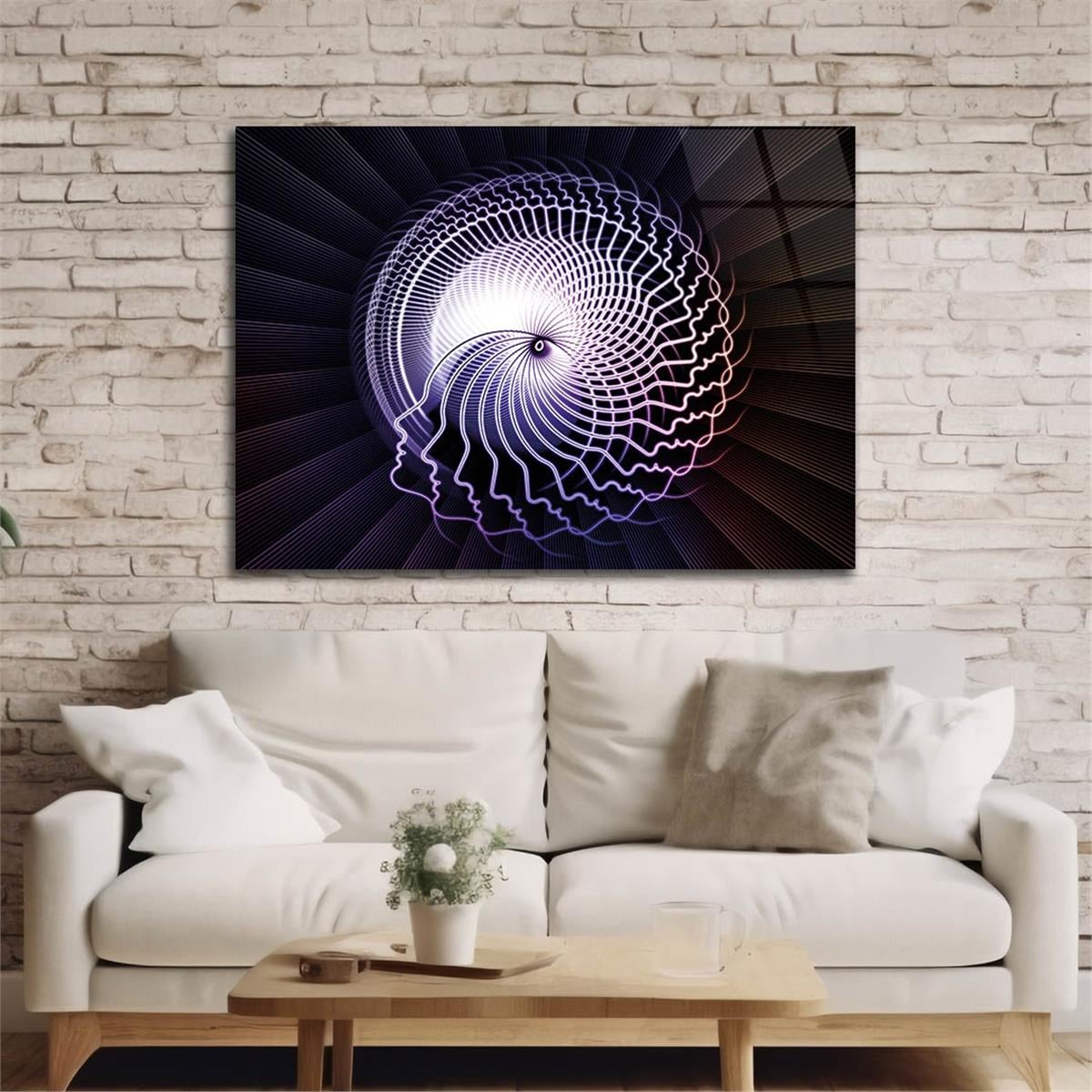 Tempered Glasss Wall Arts Art-Themed