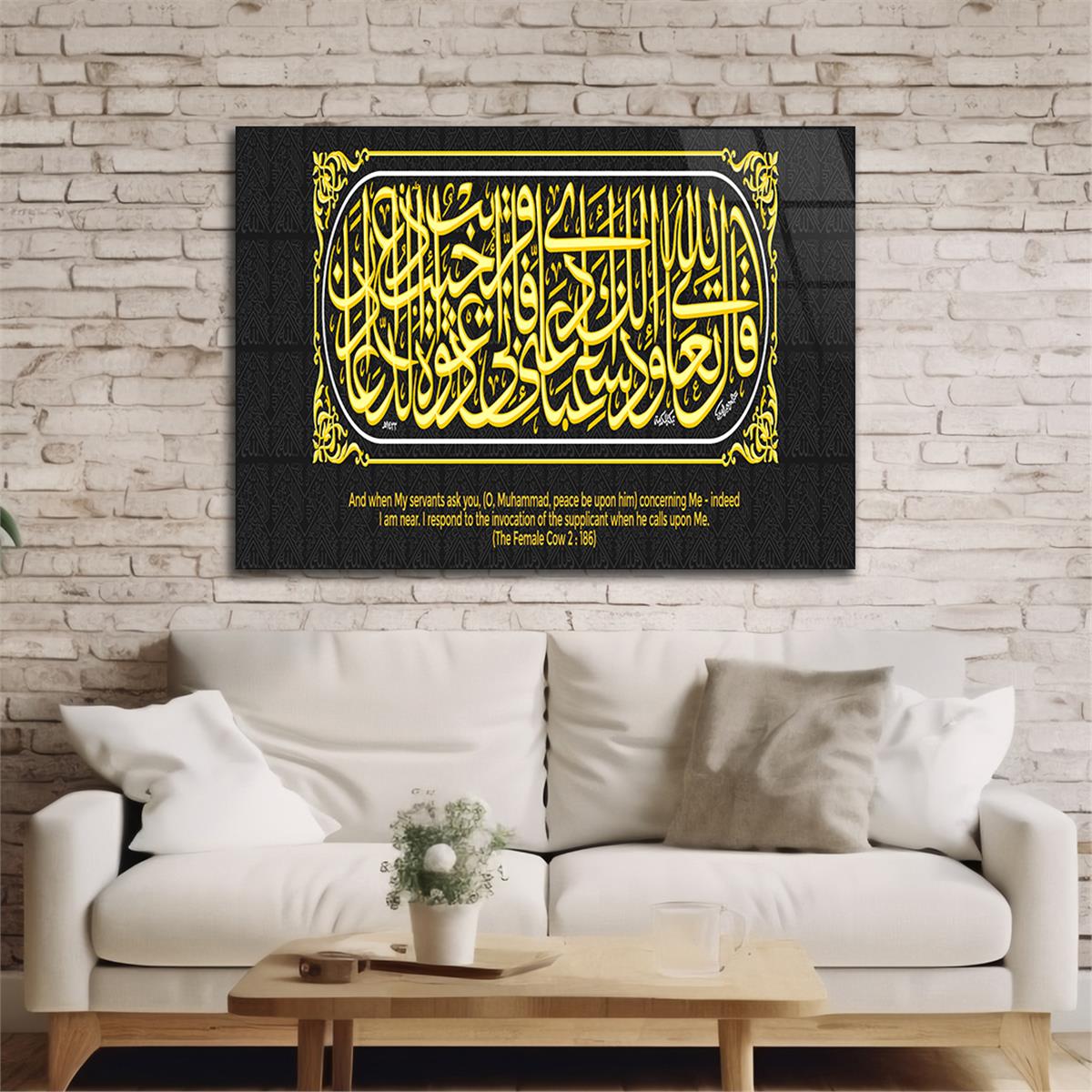 Tempered Glasss Wall Arts Religious-Themed