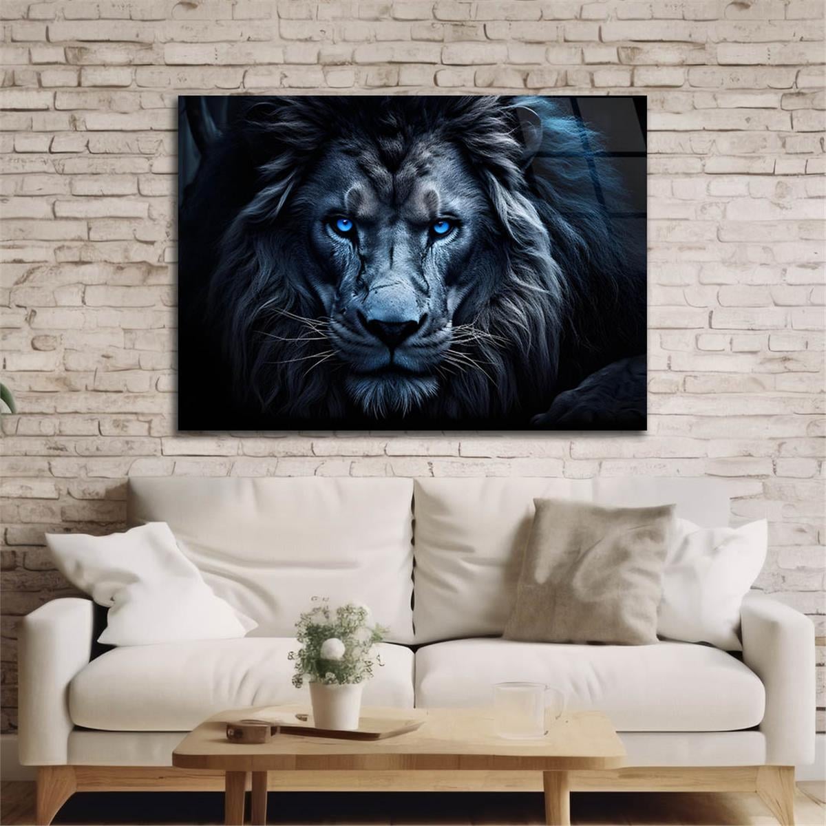 Yatay Doğa Temalı Cam Tablo 441