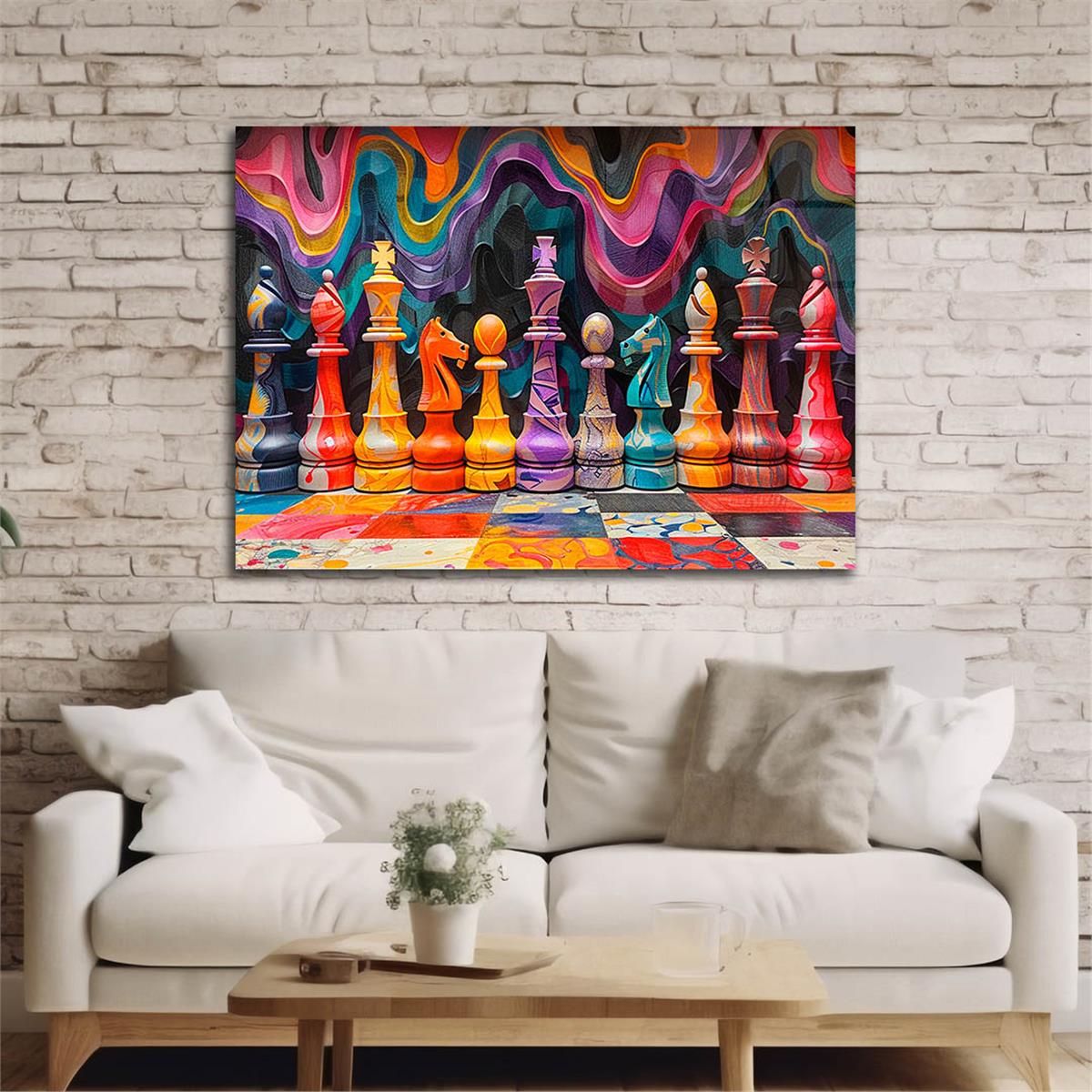 Sanat Temalı Cam Tablo 397