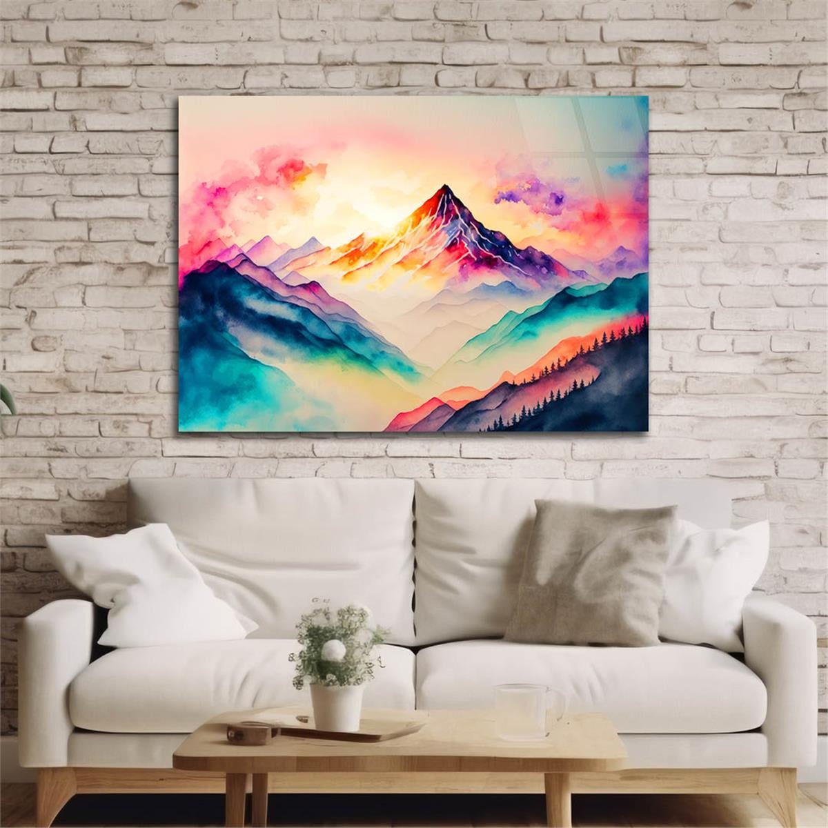 Sanat Temalı Cam Tablo 400