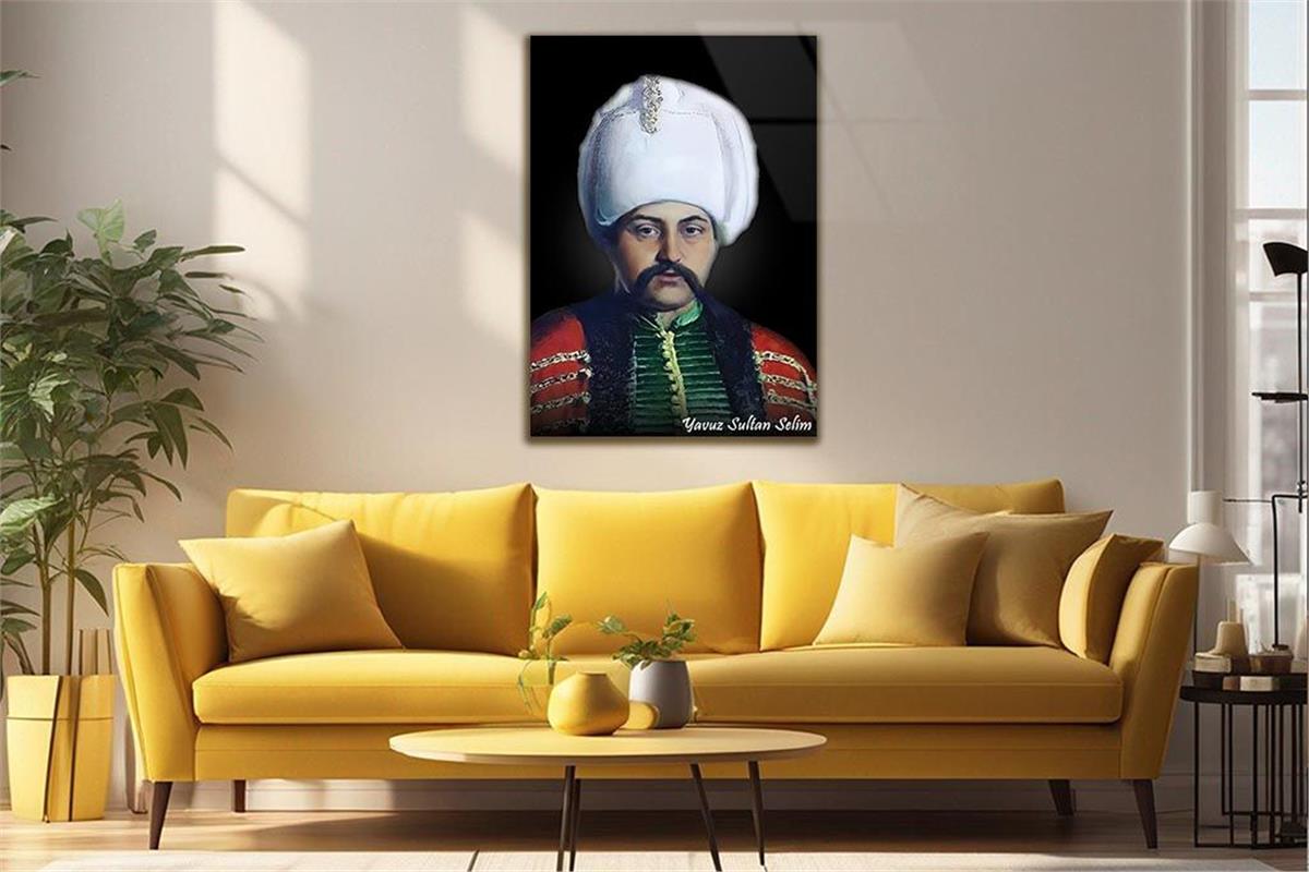 YAVUZ SULTAN SELİM Khan Glass Wall Art