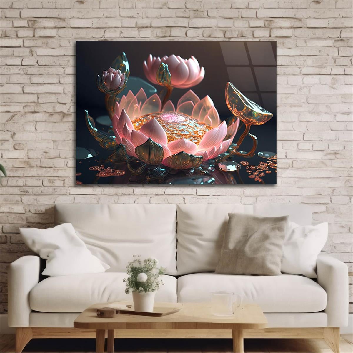 Sanat Temalı Cam Tablo 456