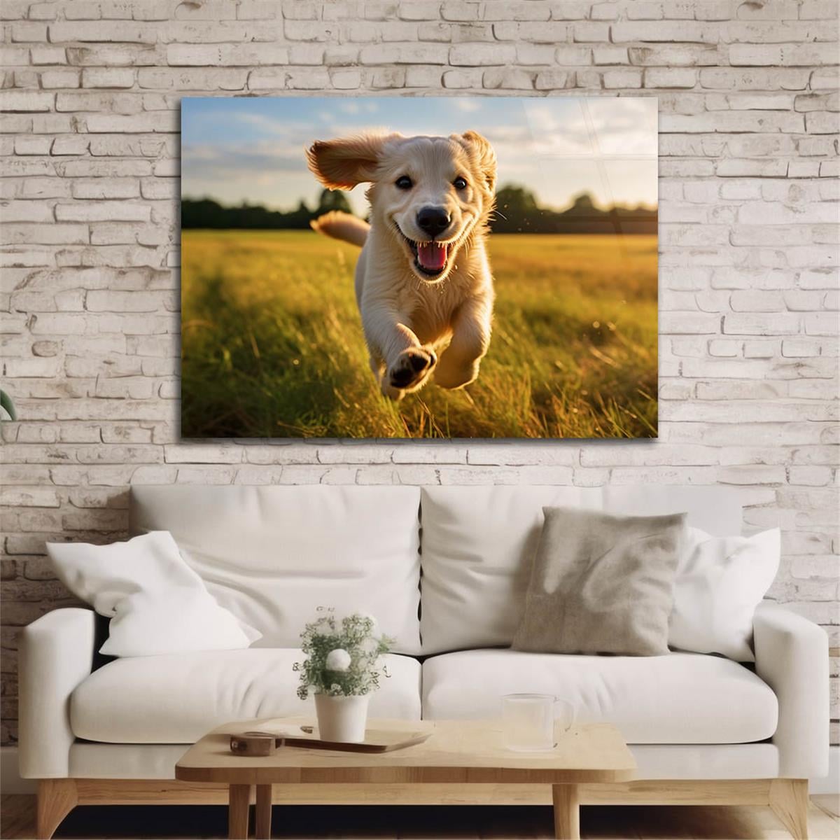 Yatay Doğa Temalı Cam Tablo 568