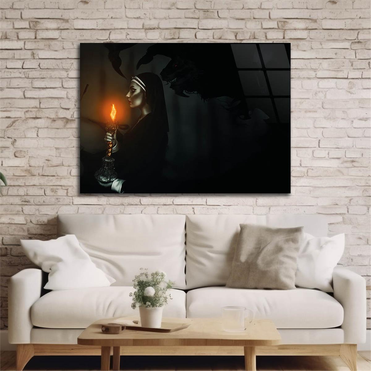 Tempered Glasss Wall Arts Art-Themed