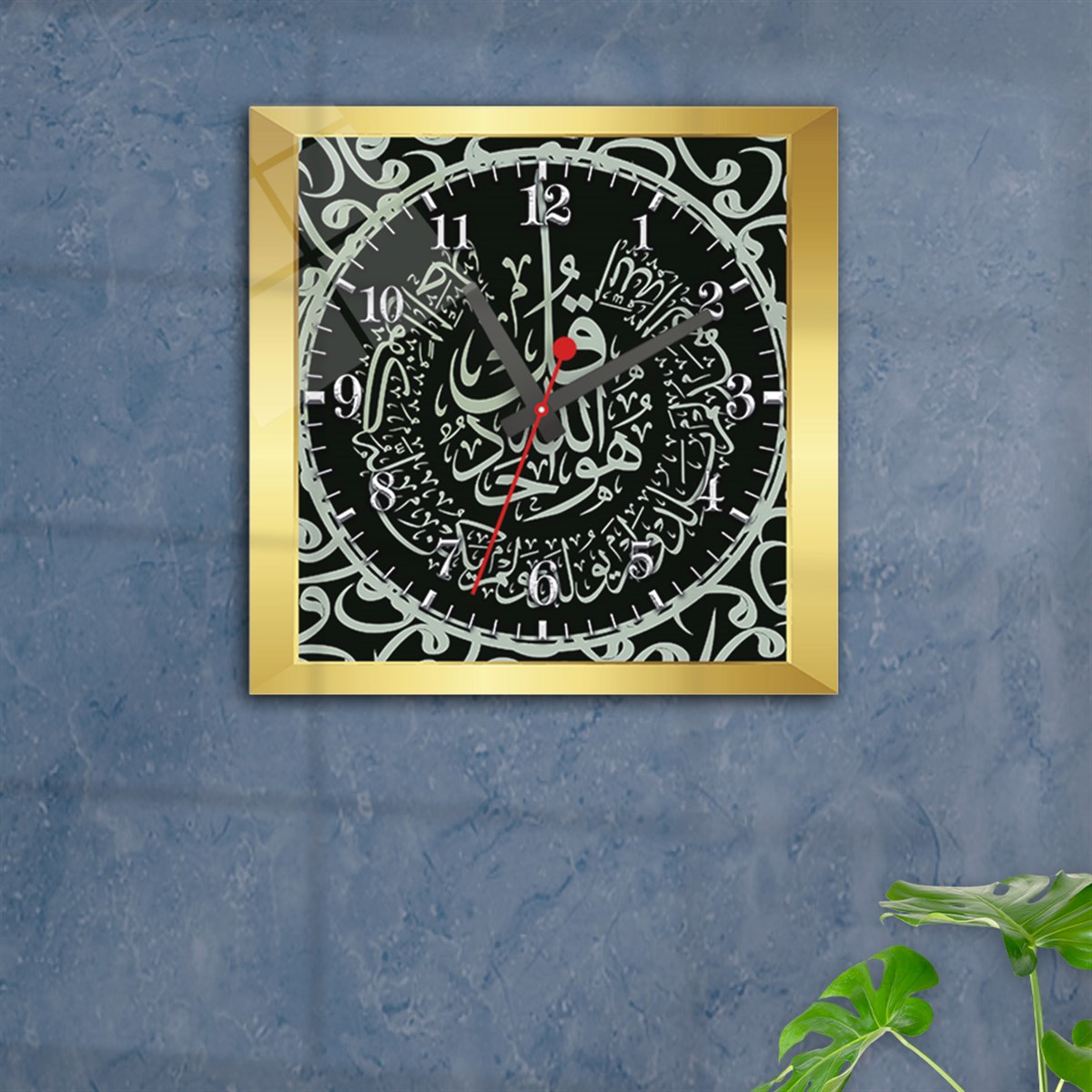 Tempered Glass Wall Clock
