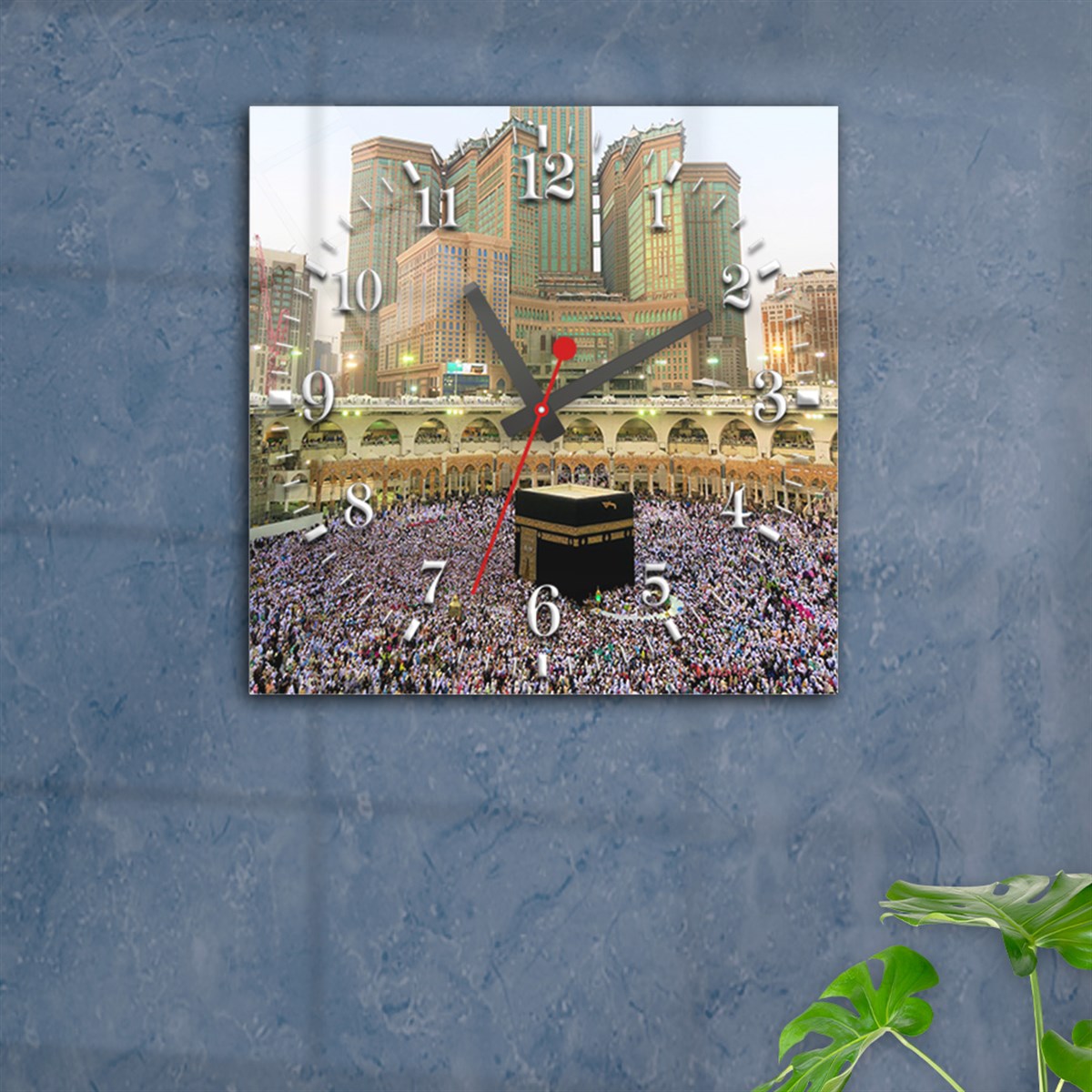 Tempered Glass Wall Clock