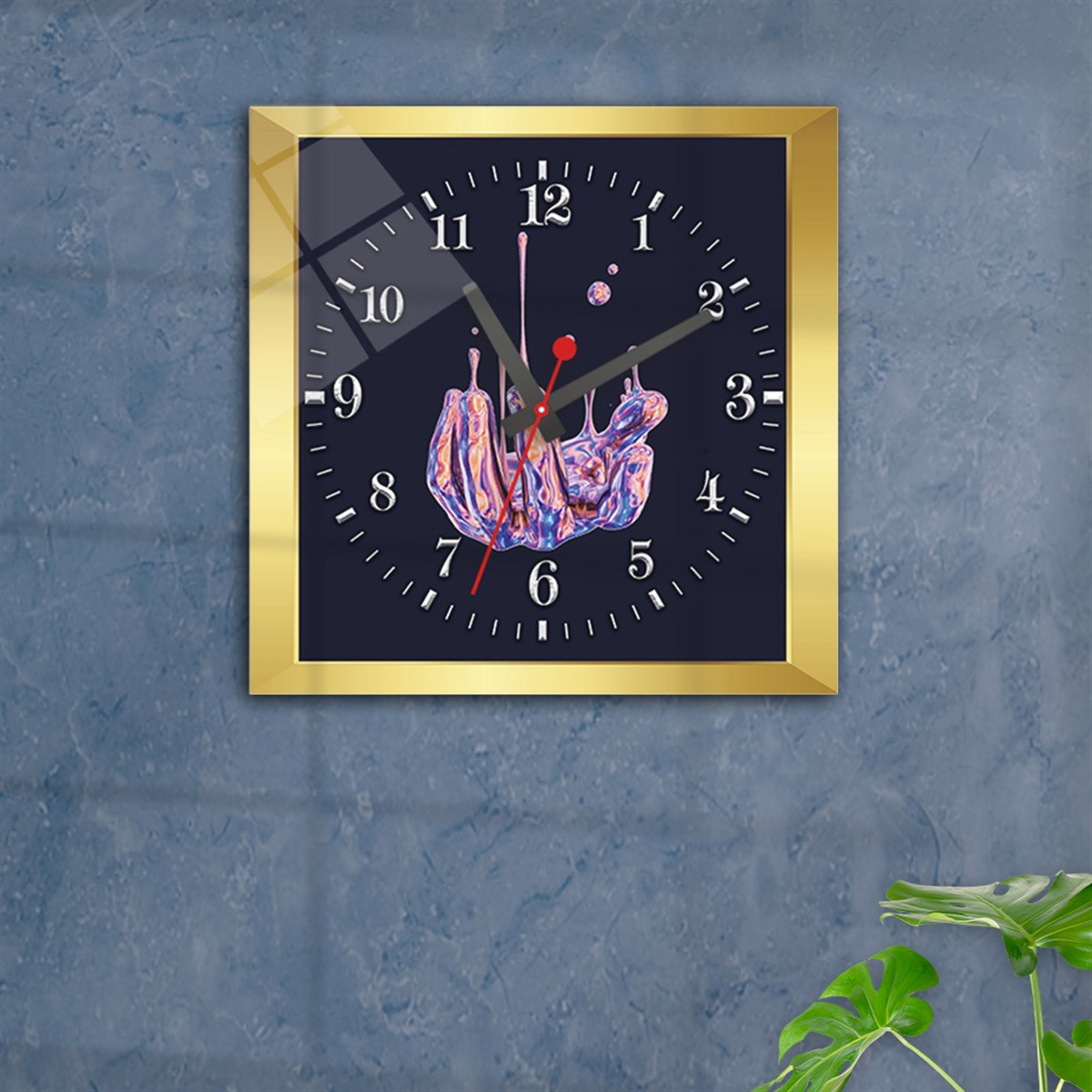 Tempered Glass Wall Clock