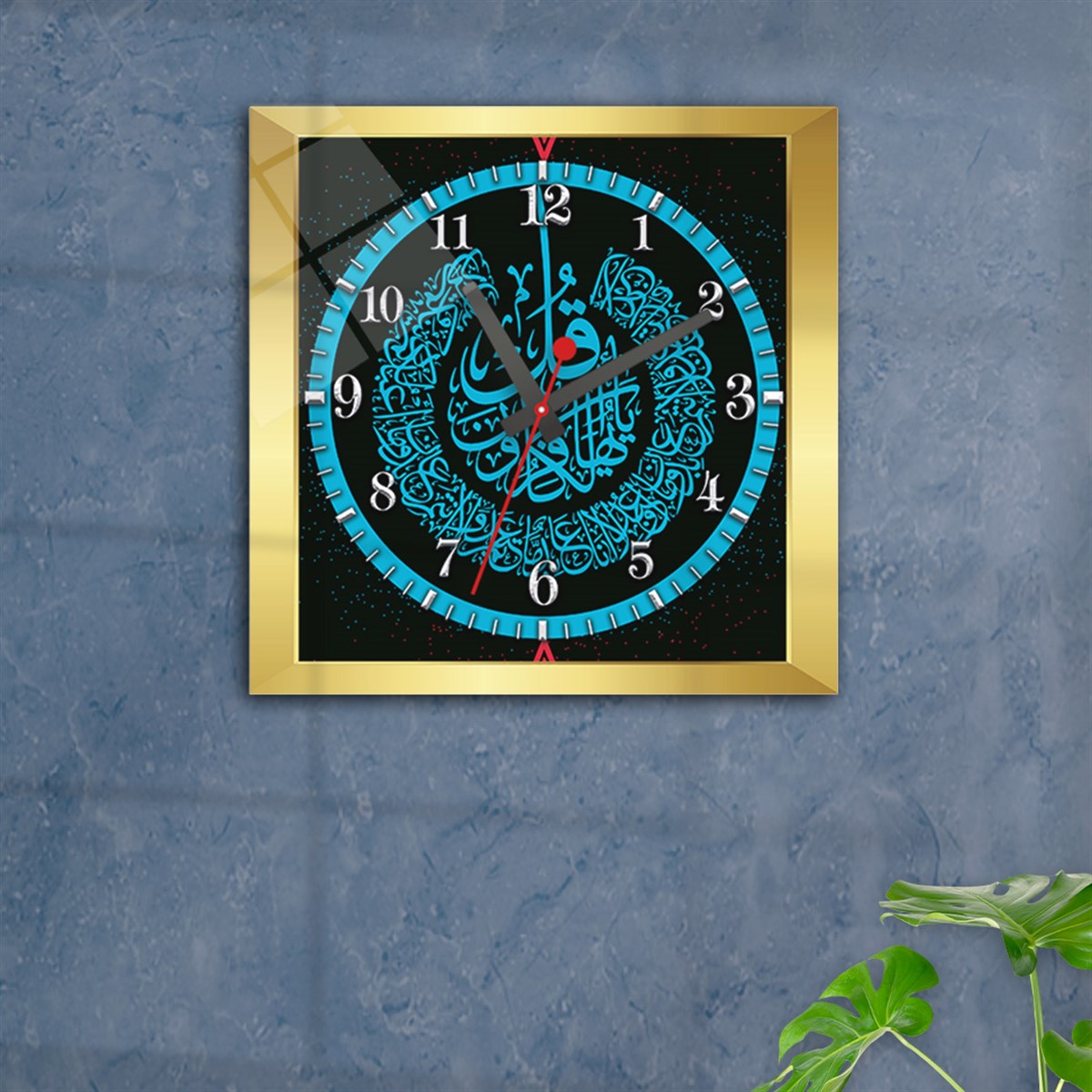 Tempered Glass Wall Clock