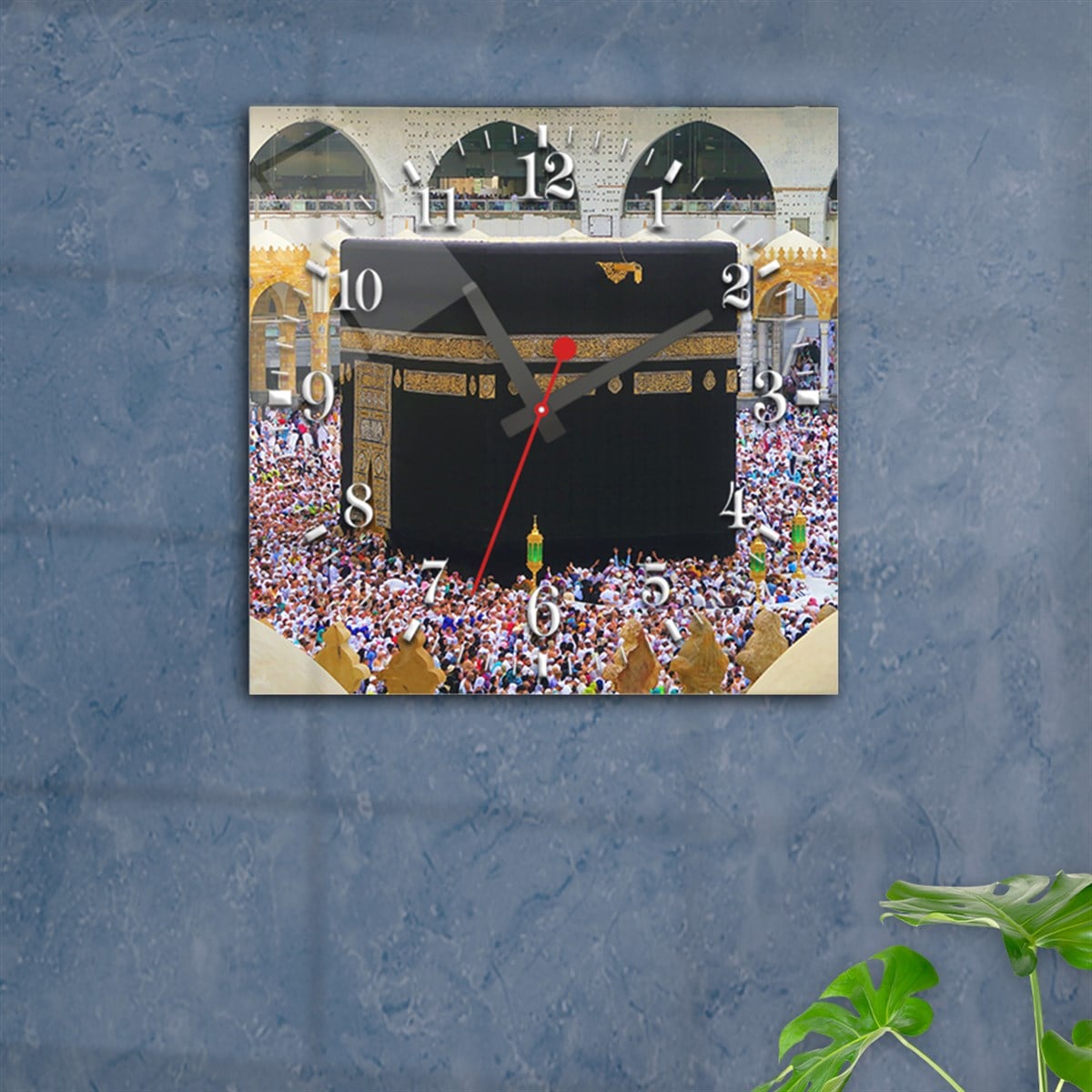 Tempered Glass Wall Clock