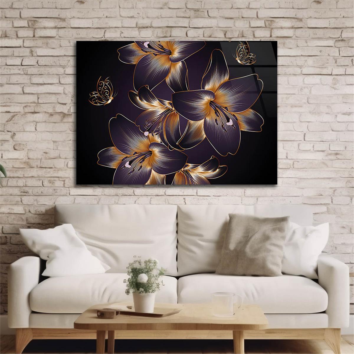 Tempered Glasss Wall Arts Art-Themed