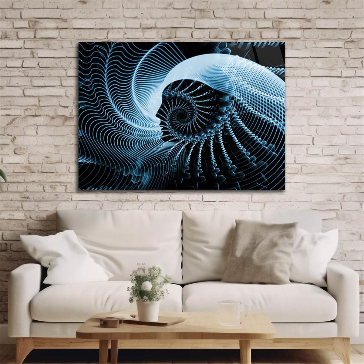 Tempered Glasss Wall Arts Art-Themed